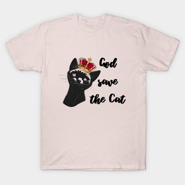 God save the Cat T-Shirt by ThatSimply!